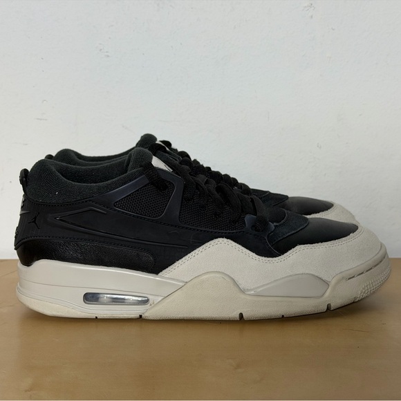 Jordan Other - Nike Air Jordan 4 RM Black Light Bone Sneakers FQ7939-001 Men’s Size 10.5